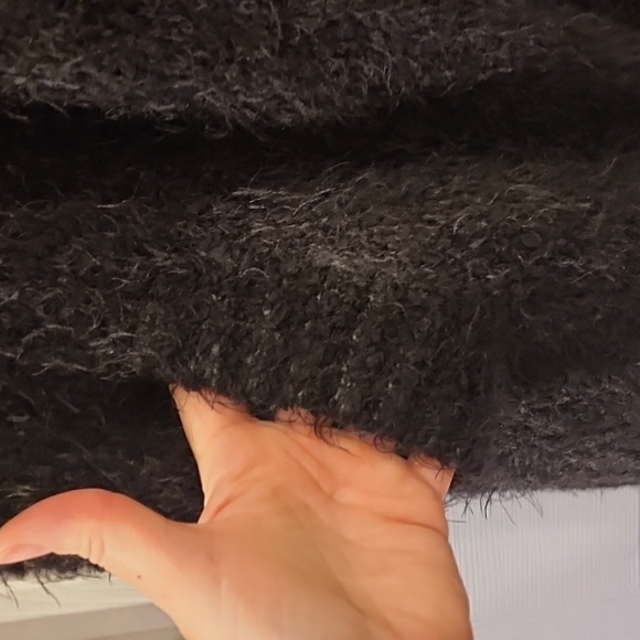 EVY'S Tree Hooded Fuzzy Sweater - Picture 3 of 10